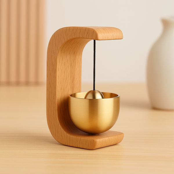 Wooden Welcome Bell - Let Calm Ring Through Your Room