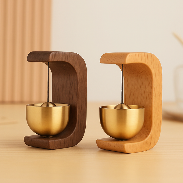 Wooden Welcome Bell - Let Calm Ring Through Your Room